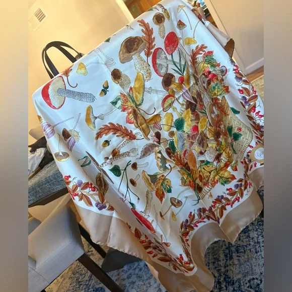 Gucci Multicolor Silk Scarf - Picture 2 of 2